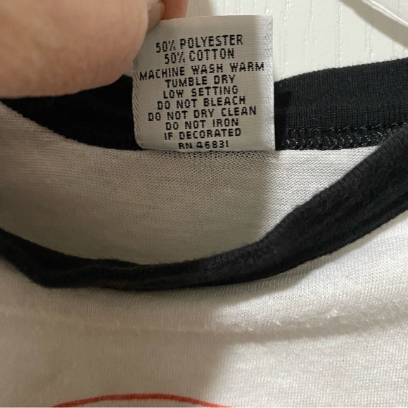 MOTLEY CRUE  T Shirt XL GIRLS GIRLS GIRLS Original 1987 Tour USA Signal VINTAGE - Picture 6 of 10